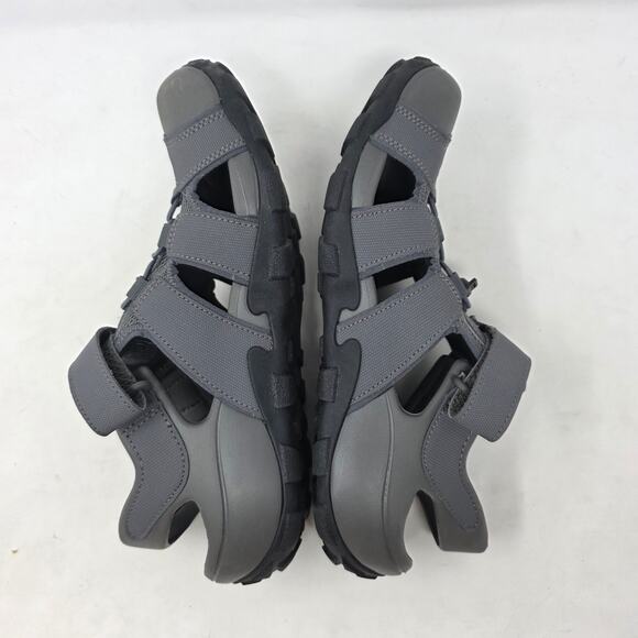 Teva Gray Trail Hiking Sandals Outdoor Water Shoes Quick Dry Mens Size 10 - Picture 6 of 8